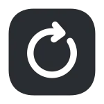 Refresh Right Square SVG Icon